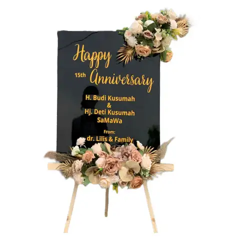 Papan Bunga Akrilik Peusangan Siblah Krueng